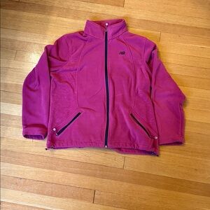 New Balance Women's Vibrant Pink Fleece Jacket
